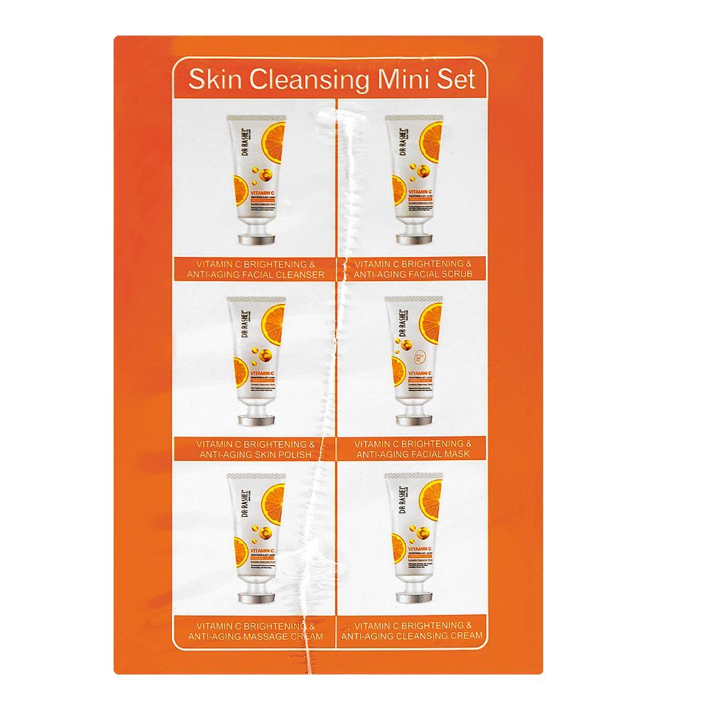 Dr. Rashel Vitamin C Brightening & Anti Aging Skin Care Mini Set, 6-Pack - Image 4
