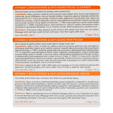 Dr. Rashel Vitamin C Brightening & Anti Aging Skin Care Mini Set, 6-Pack - Image 5