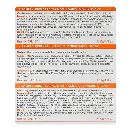 Dr. Rashel Vitamin C Brightening & Anti Aging Skin Care Mini Set, 6-Pack - Image 6