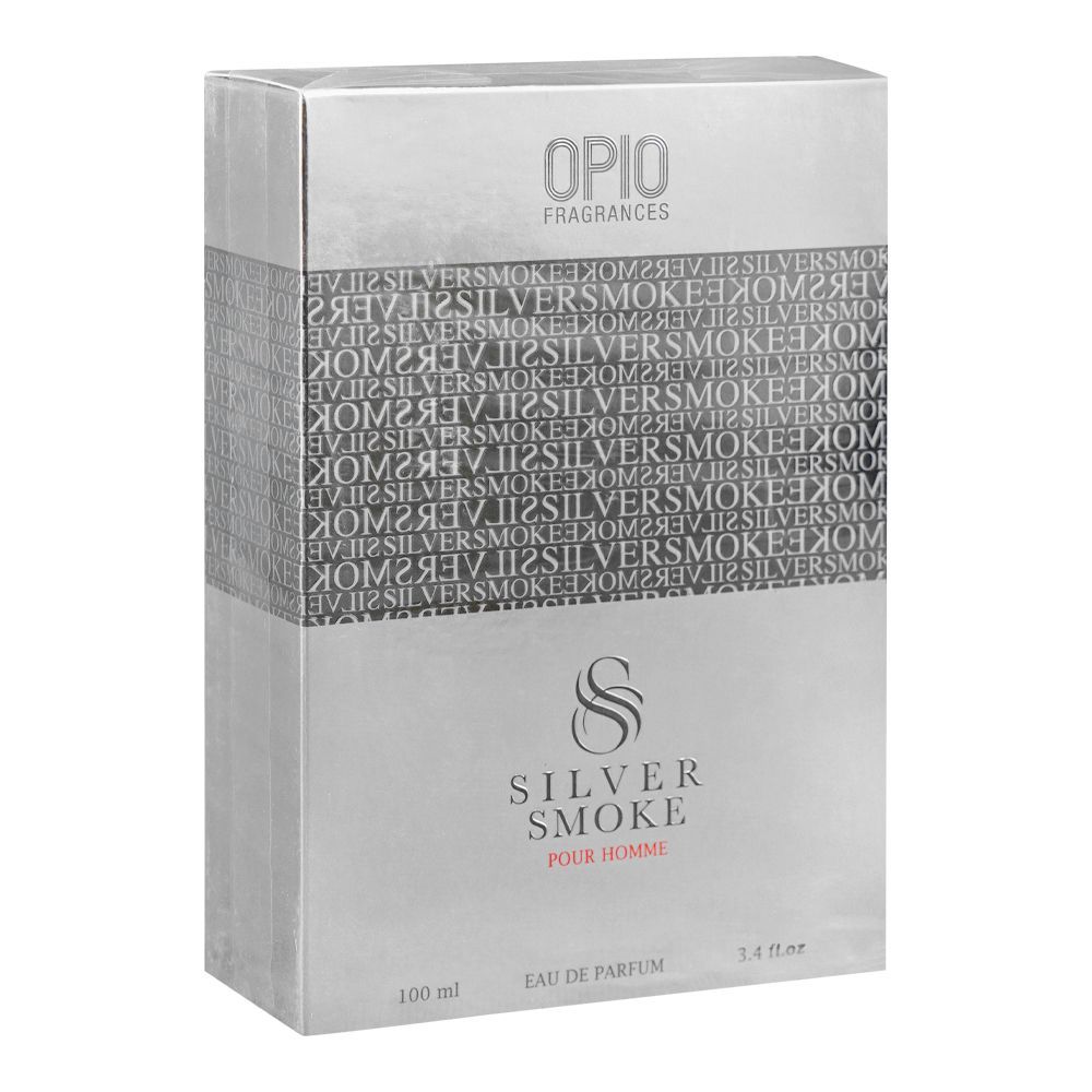 Opio Silver Smoke Eau de Parfum, For Men, 100ml - Main Image
