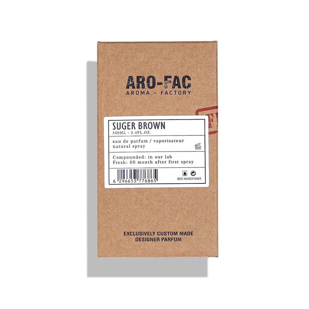 Aro-Fac Suger Brown, Eau de Parfum, For Men, 100ml - Image 4