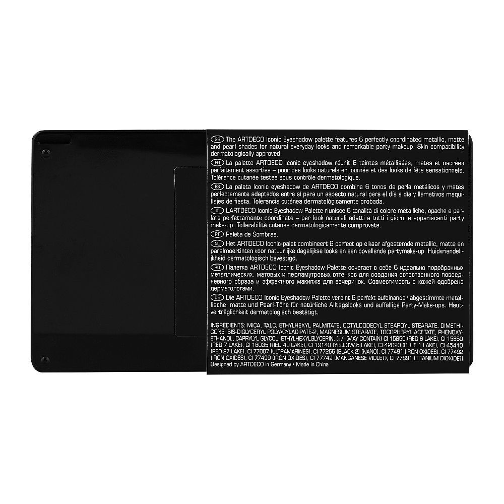 Artdeco Iconic Eyeshadow Palette, 6 Shades, 1.6g Each, 02 Garden Of Delight - Image 5