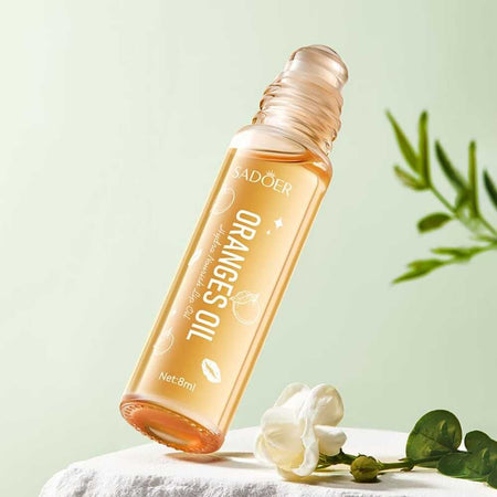 Sadoer Orange Lip Oil, Hydrating & Nourishing, Reduces Lip Lines, 8ml, SD38461 - Image 2