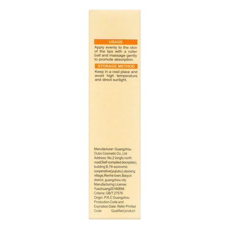 Sadoer Orange Lip Oil, Hydrating & Nourishing, Reduces Lip Lines, 8ml, SD38461 - Image 4