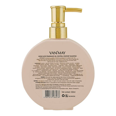 Van'May Paris Perfume Amino Acid Oil Control Comfort Shampoo, 500ml - Image 2