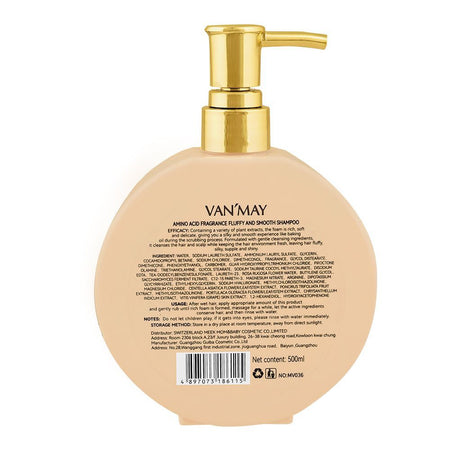 Van'May Paris Perfume Amino Acid Fluffy and Smooth Shampoo, 500ml - Image 2