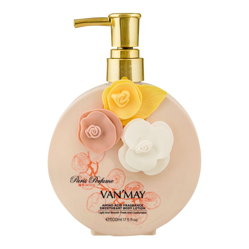 Van'May Paris Perfume Amino Acid Fragrance Sweet Heart Body Lotion, 500ml - Main Image
