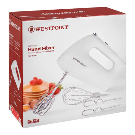 West Point Deluxe Hand Mixer, Egg Beater, 440W, WF-9201 - Image 2