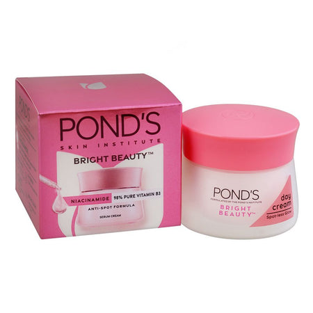 Pond's Bright Beauty Anti-Spot Serum Day Cream with Niacinamide & Vitamin B3, 50g - Main Image