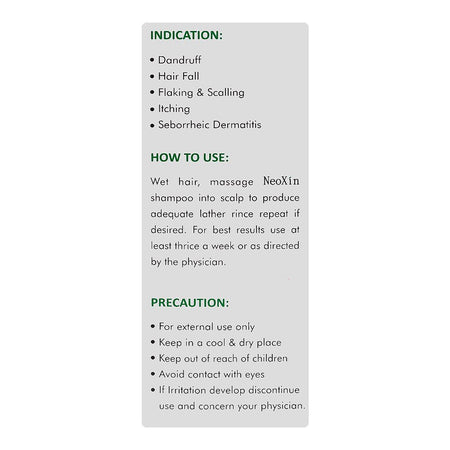 Neoxin Anti Dandruff Shampoo, 120ml - Image 5