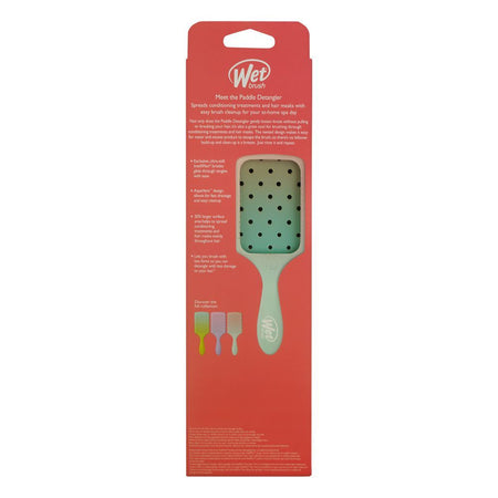 Wet Brush Paddle Detangler Hair Brush, Seafoam(Feel Good Ombr), BWR831FGOSF - Image 4