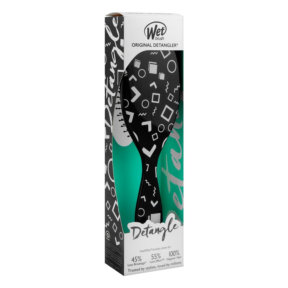Wet Brush Original Detangler Hair Brush, Hipster-Sketch, BWR830HIPSTC - Image 3