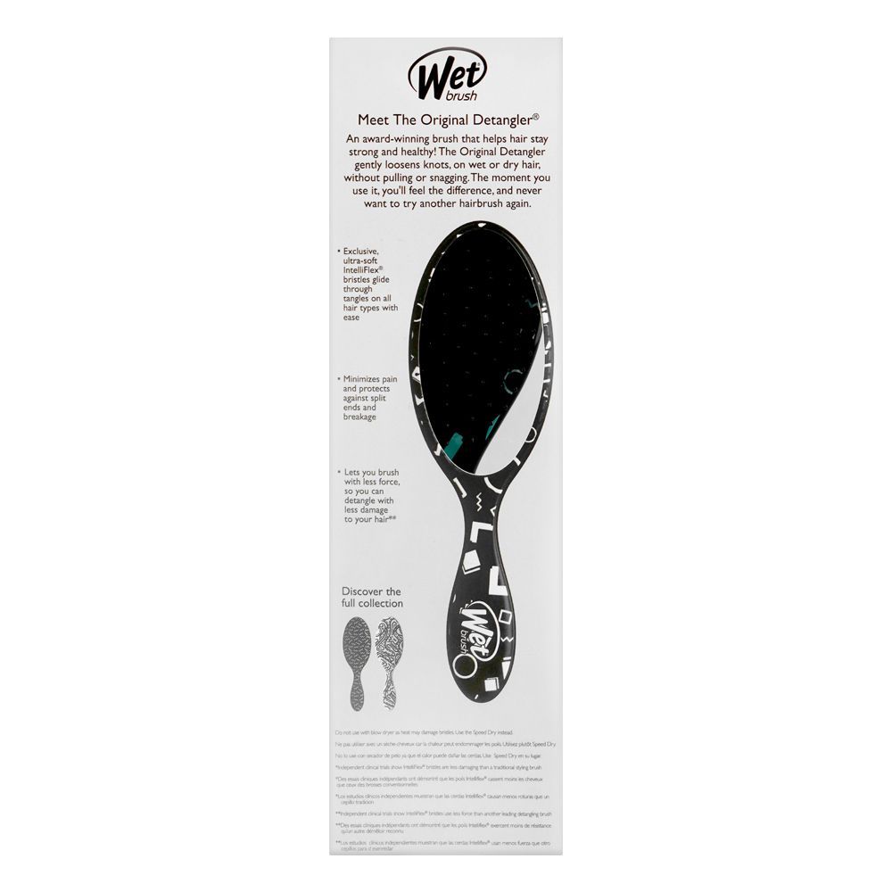 Wet Brush Original Detangler Hair Brush, Hipster-Sketch, BWR830HIPSTC - Image 4