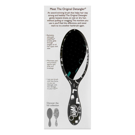 Wet Brush Original Detangler Hair Brush, Hipster-Sketch, BWR830HIPSTC - Image 5