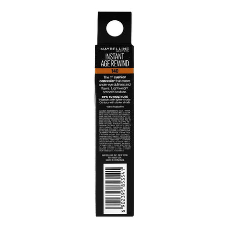 Maybelline New York Instant Age Rewind Eraser Dark Circles Treatment Multi-Use Concealer, 6ml, 140 - Image 3