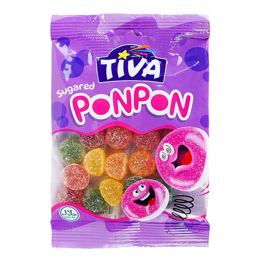 Tiva Sugared Pon Pon Jelly, 80g - Main Image