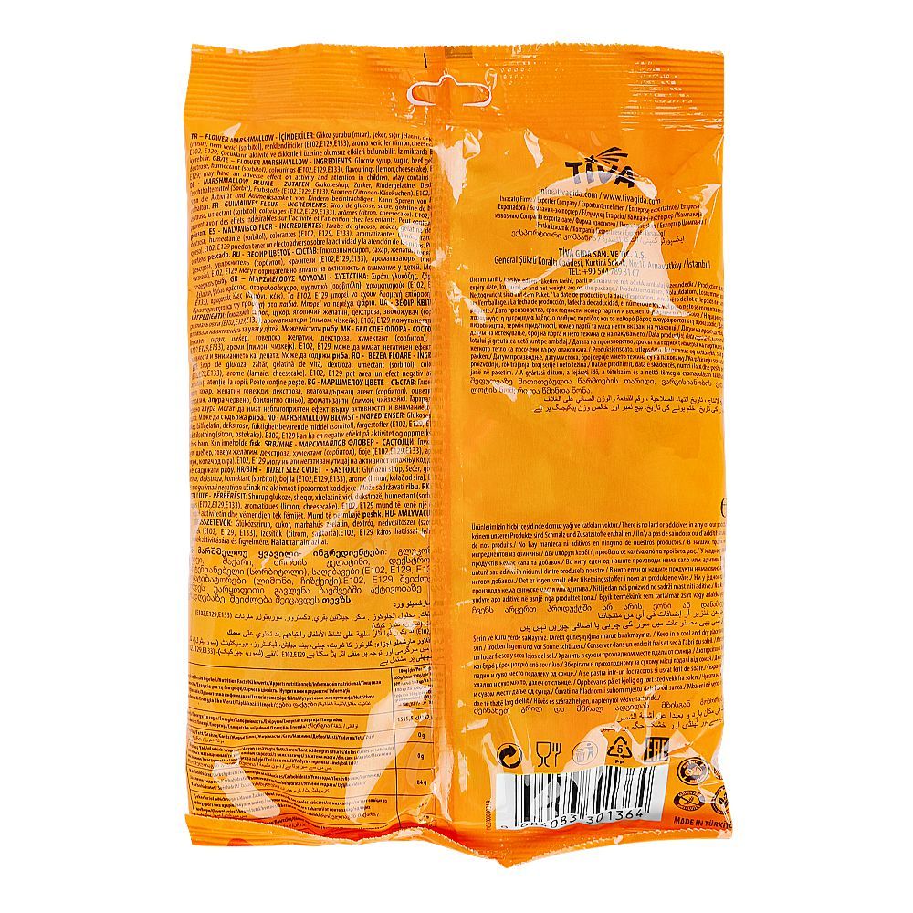 Tiva Flower Marshmallow, 140g - Image 2