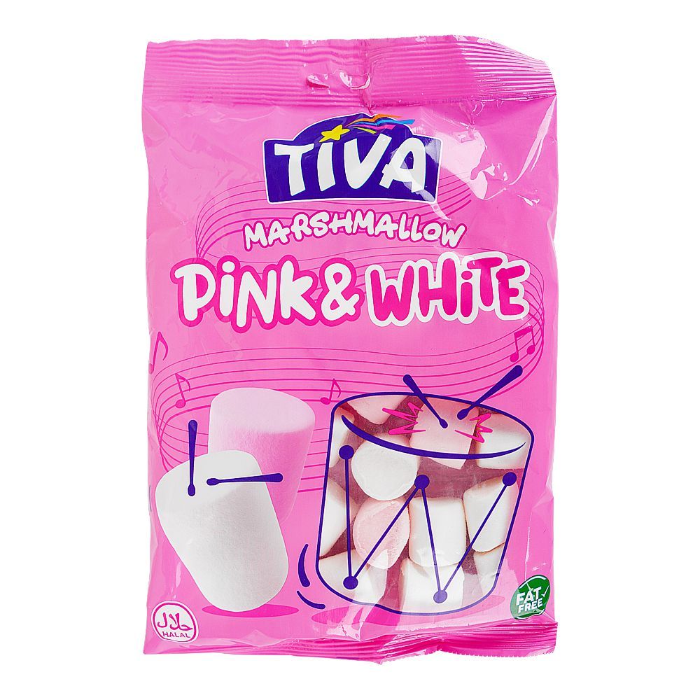 Tiva Pink & White Marshmallow, 140g - Main Image