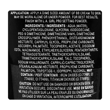 L.A. Girl Pro BB Cream, 30ml,  GBB941 Fair - Image 3