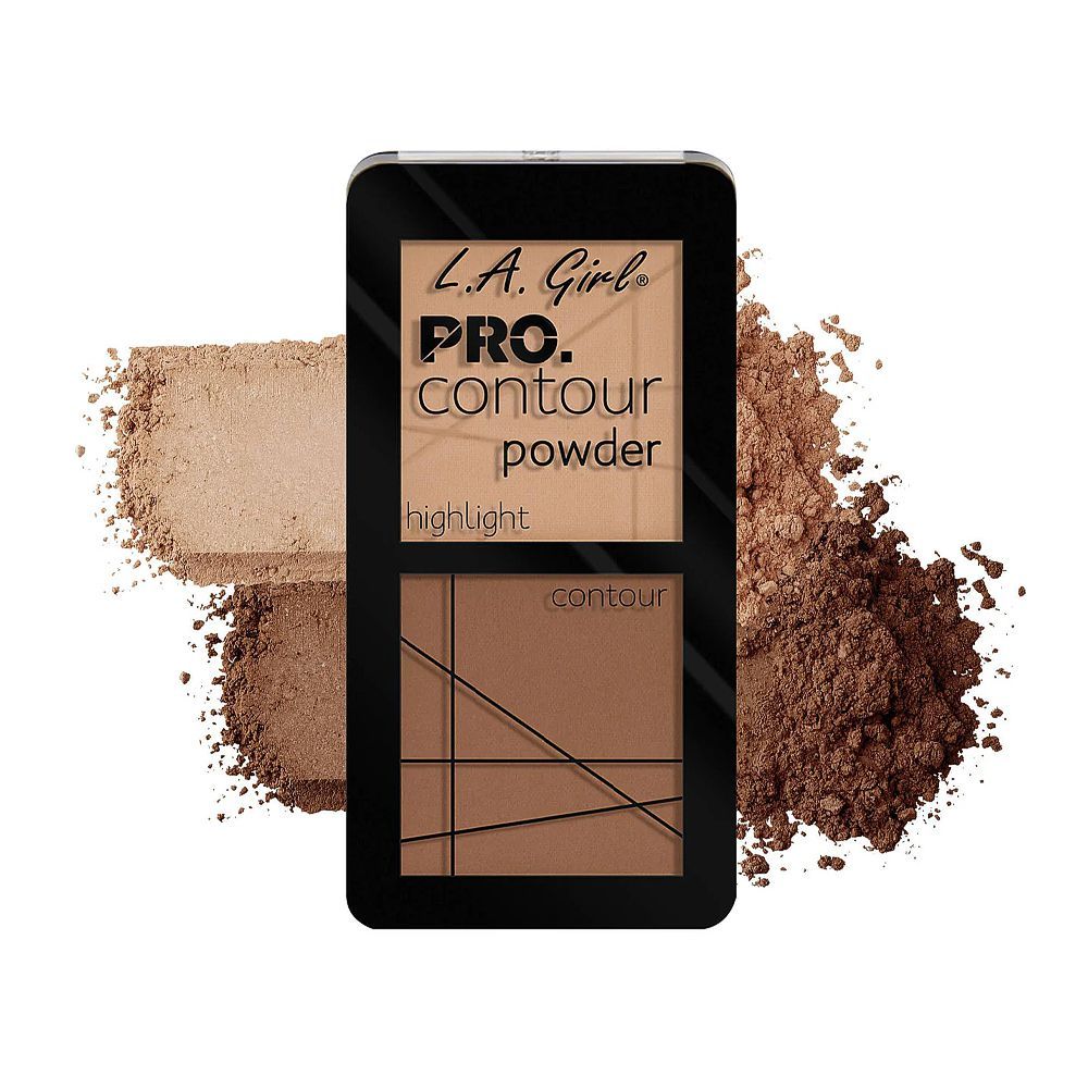 L.A. Girl Pro Highlighter & Contour Powder, 5.6g, GCP664 Medium - Main Image