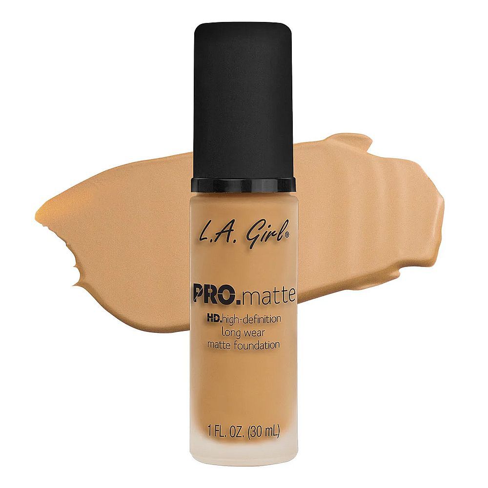 L.A. Girl Pro Matte HD Long Wear Matte Liquid Foundation, 30ml,  GLM674 Natural - Main Image