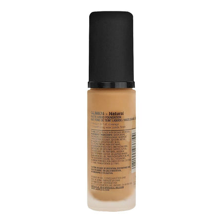 L.A. Girl Pro Matte HD Long Wear Matte Liquid Foundation, 30ml,  GLM674 Natural - Image 2