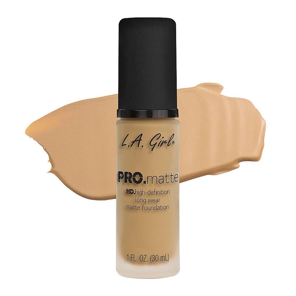 L.A. Girl Pro Matte HD Long Wear Matte Liquid Foundation, 30ml,  GLM673 Beige - Main Image