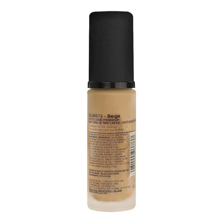 L.A. Girl Pro Matte HD Long Wear Matte Liquid Foundation, 30ml,  GLM673 Beige - Image 2
