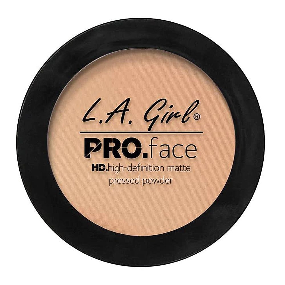 L.A. Girl Pro Face HD High Definition Matte Pressed Powder, 7g,  GPP606 Buff - Main Image
