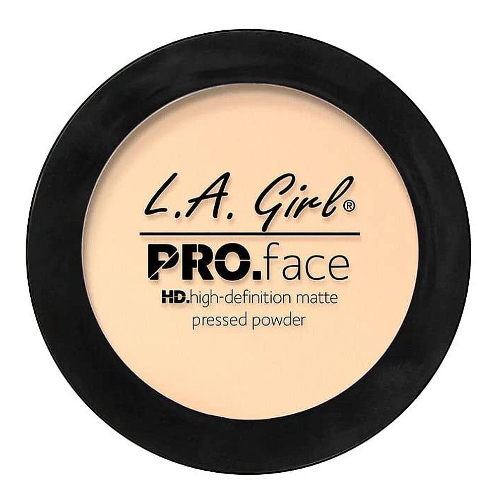 L.A. Girl Pro Face HD High Definition Matte Pressed Powder, 7g,  GPP601 Fair - Main Image