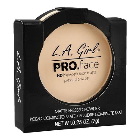 L.A. Girl Pro Face HD High Definition Matte Pressed Powder, 7g,  GPP601 Fair - Image 2