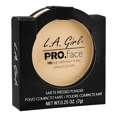 L.A. Girl Pro Face HD High Definition Matte Pressed Powder, 7g,  GPP602 Classic Ivory - Image 2
