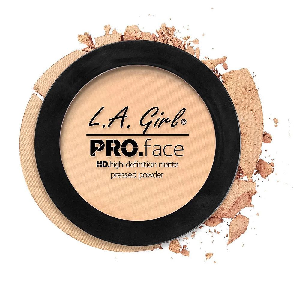 L.A. Girl Pro.Face HD High Definition Matte Pressed Powder, GPP603 Porcelain, 7g - Main Image