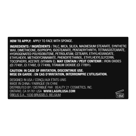 L.A. Girl Pro.Face HD High Definition Matte Pressed Powder, GPP603 Porcelain, 7g - Image 4