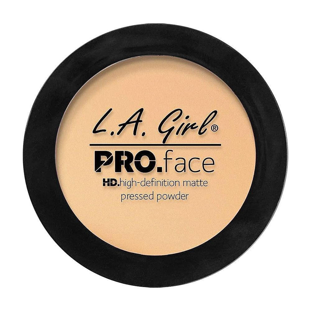 L.A. Girl Pro.Face HD Matte Pressed Powder, 7g, GPP604 Creamy Natural - Main Image