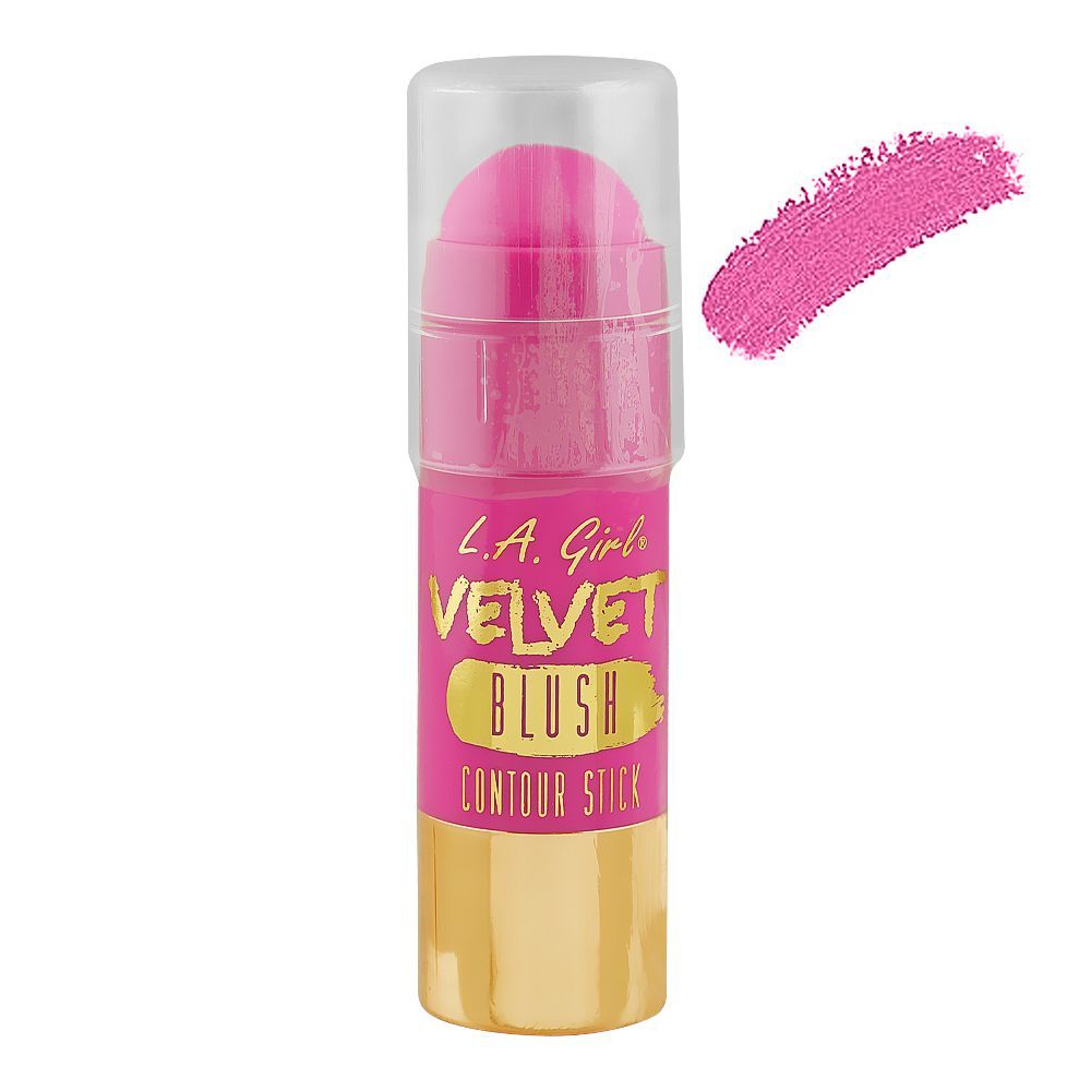 L.A. Girl Velvet Blush Contour Stick, 5.8, GCS588 Pompom - Main Image