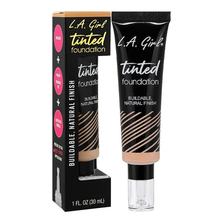 L.A. Girl Tinted Liquid Foundation, 30ml, GLM755 Beige - Main Image