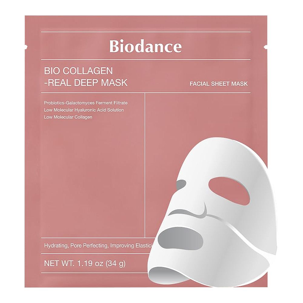 Biodance Bio Collagen Real Deep Facial Sheet Mask, Pore Minimizing, Deep Hydration, 34g - Main Image