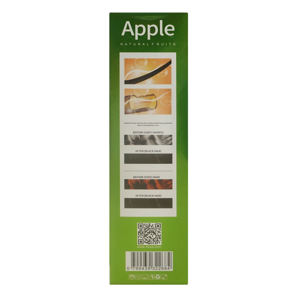 Dexe Ammonia-Free Black Hair Color Shampoo, 400ml - Image 5