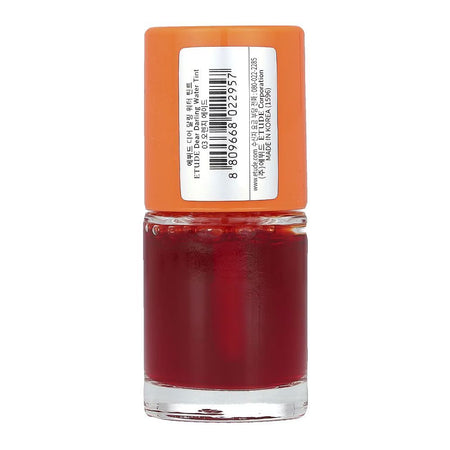 Etude Dear Darling Water Lip Tint, 03 Orange - Image 2