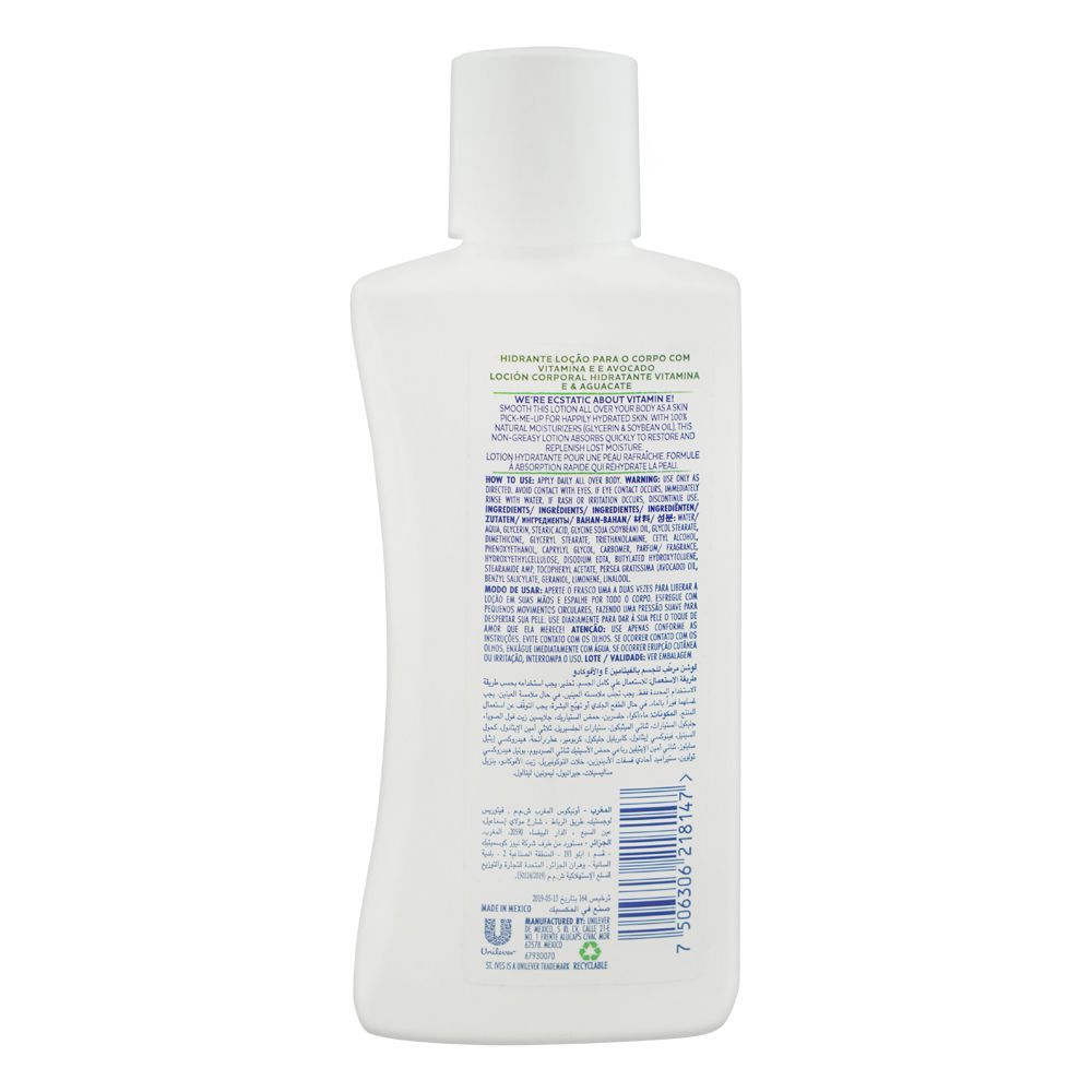 St.Ives Hydrating Vitamin E & Avocado Body Lotion, 200ml - Image 2