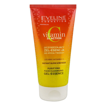 Eveline Vitamin C 3x Action Purifying Face Cleansing Gel - Face Wash, For Dull Skin, 150ml - Main Image