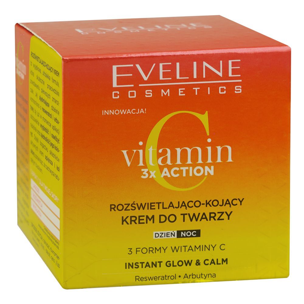 Eveline Vitamin C 3x Action Illuminating Day & Night Face Cream, 50ml - Main Image