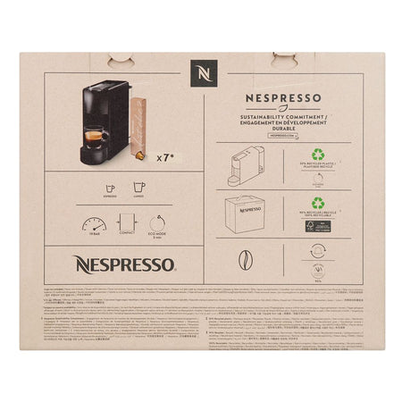 Nespresso Essenza Mini Coffee Machine, 1200-1310W, Black, (4103T197S) C30-EU3-BK-NE2 - Image 6