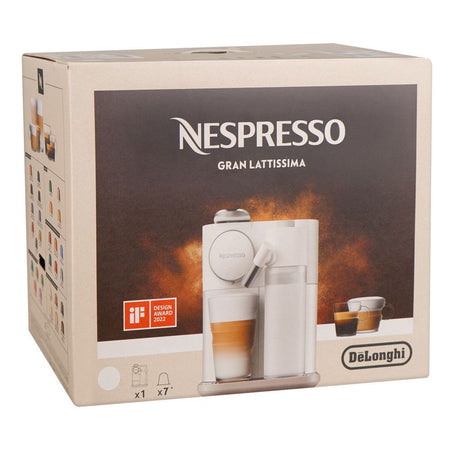 Nespresso Gran Lattissima Coffee Machine, 1300-1400W, White, (420T11107) EN640.W - Image 5