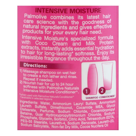 Palmolive Naturals Intensive Moisture Shampoo, For Dry/Coarse Hair, 180ml Save Rs.50/- - Image 3