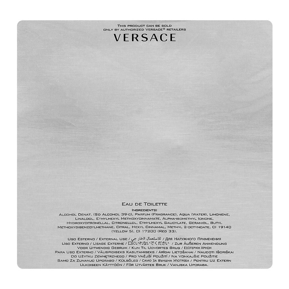 Versace Eros, Eau de Toilette, For Women, 100ml - Image 4