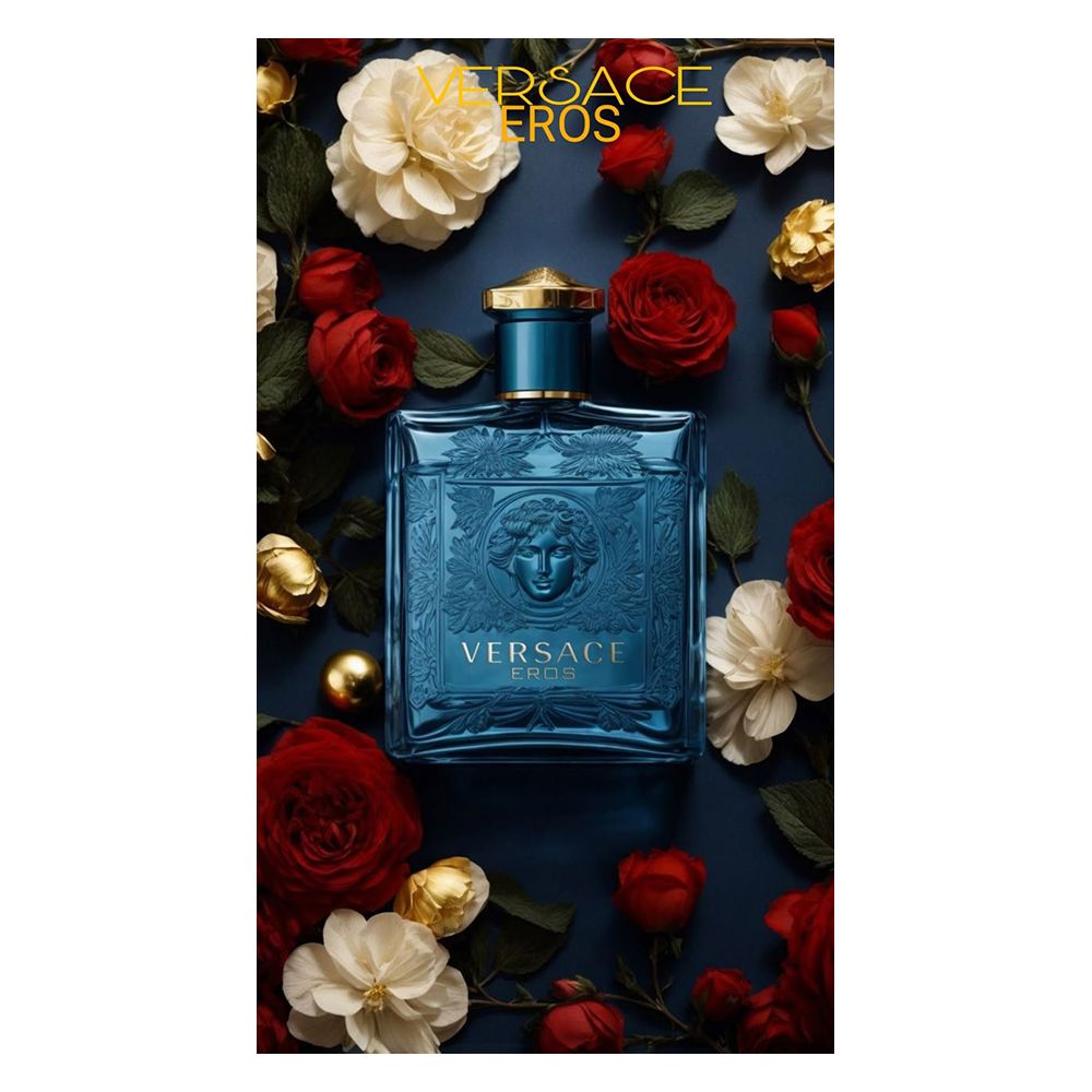 Versace Eros, Eau de Parfum, For Men, 200ml - Image 7
