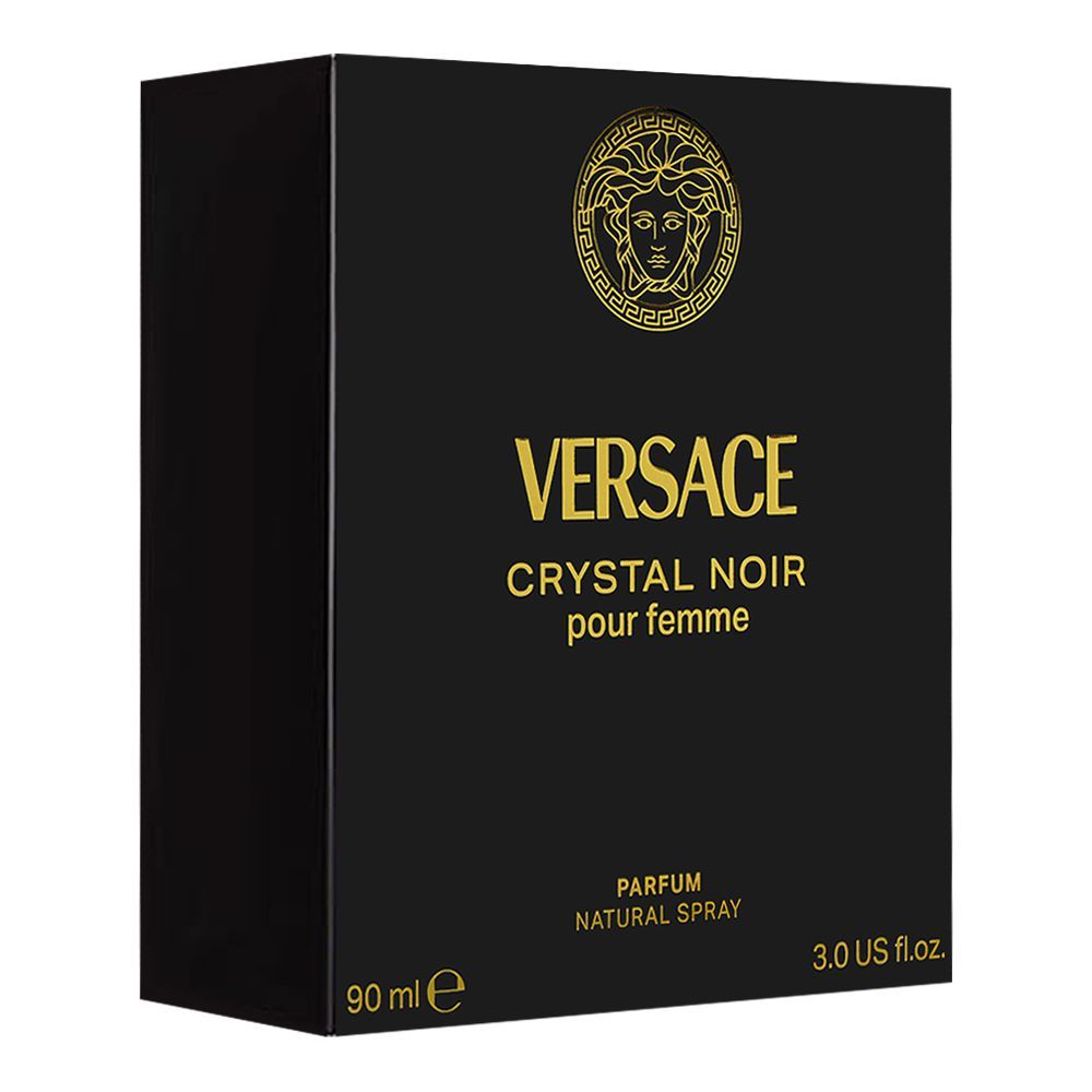 Versace Crystal Noir Parfum, For Women, 90ml - Image 2