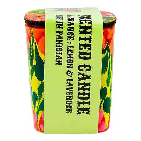 Star Shine Truck Art Mini Rickshaw & Candle Souvenir Gift Box - Mix Colors - Image 4